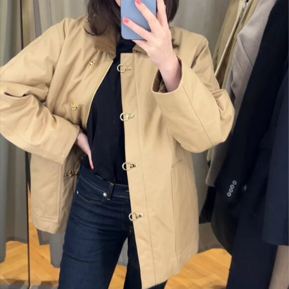 NWT & Other Stories Padded Loose-fit Duffle Jacket - Picture 8 of 9